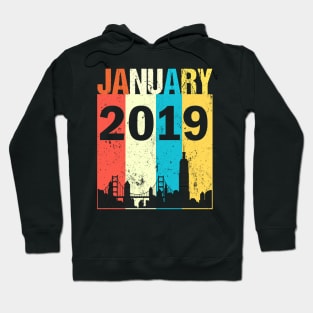 Born In January 2019 Shirt/1 Years Old Shirt / January 2019 / Born In 2019 / Born In January 2019 Gift / January Shirt / Hoodie